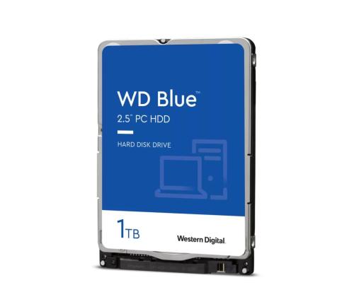 HDD WESTERN DIGITAL Blue 1TB SATA 3.0 128 MB 5400 rpm 2,5" Thickness 7mm WD10SPZX
