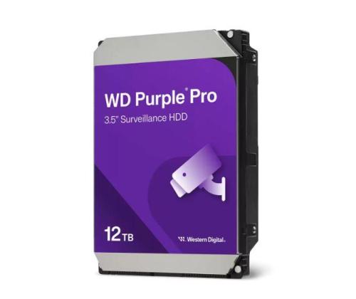 HDD WESTERN DIGITAL Purple Pro 12TB 512 MB 7200 rpm 3,5" WD122PURP