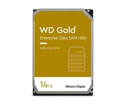 HDD WESTERN DIGITAL Gold 14TB SATA 3.0 512 MB 7200 rpm 3,5" WD142KRYZ