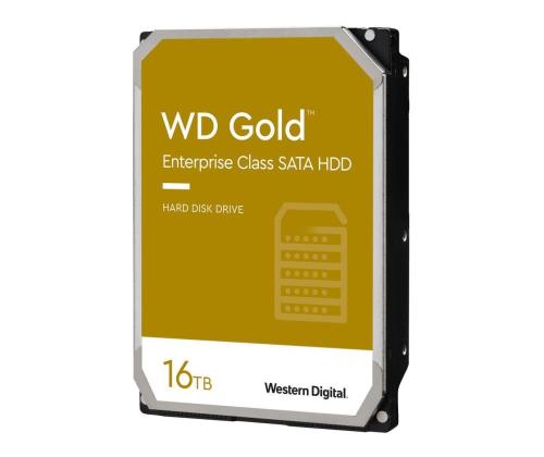 HDD WESTERN DIGITAL Gold 16TB SATA 3.0 512 MB 7200 rpm 3,5" WD161KRYZ