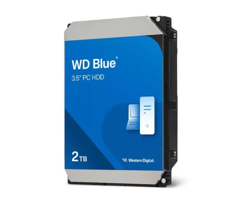 HDD WESTERN DIGITAL Blue 2TB SATA 3.0 64 MB 5400 rpm 3,5" WD20EARZ