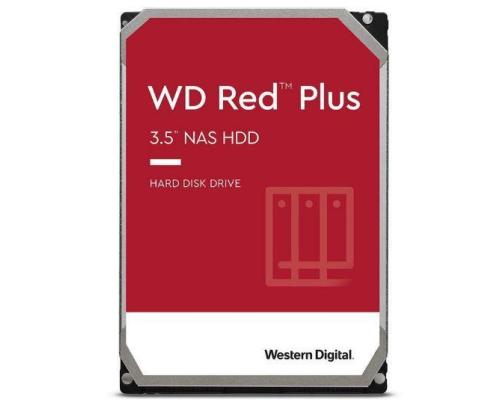 HDD WESTERN DIGITAL Red Plus 2TB SATA 64 MB 5400 rpm 3,5" WD20EFPX
