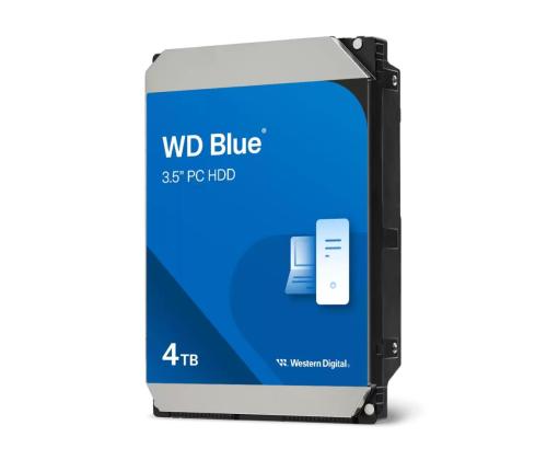 HDD WESTERN DIGITAL Blue 4TB SATA 256 MB 5400 rpm 3,5" WD40EZAX
