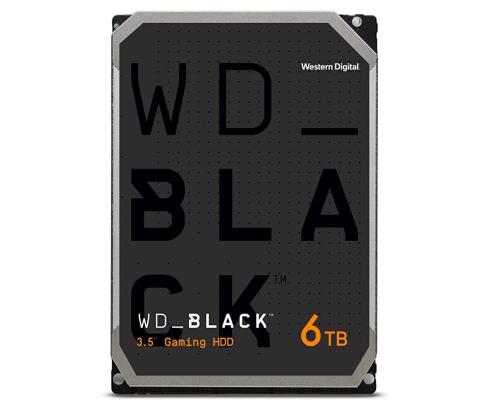 HDD WESTERN DIGITAL Black 6TB SATA 128 MB 7200 rpm 3,5" WD6004FZWX