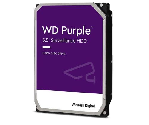 HDD WESTERN DIGITAL Purple 6TB SATA 256 MB 5400 rpm 3,5" WD64PURZ