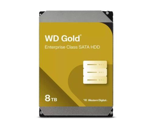 HDD WESTERN DIGITAL Gold 8TB 256 MB 7200 rpm 3,5" WD8005FRYZ