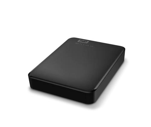 External HDD WESTERN DIGITAL Elements Portable WDBU6Y0050BBK-WESN 5TB USB 3.0 Colour Black...