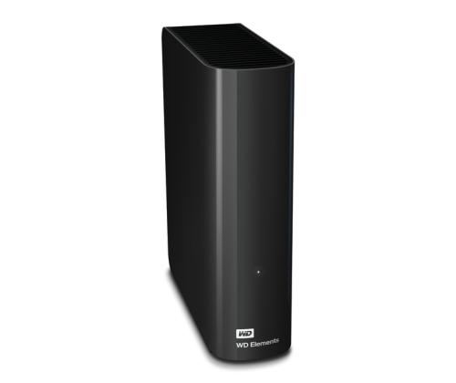 External HDD WESTERN DIGITAL Elements Desktop 4TB USB 3.0 Black WDBWLG0040HBK-EESN