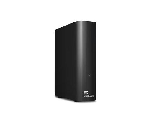 External HDD WESTERN DIGITAL Elements Desktop 6TB USB 3.0 Drives 1 Black WDBWLG0060HBK-EESN