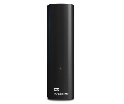 External HDD WESTERN DIGITAL Elements Desktop 8TB USB 3.0 Drives 1 Black WDBWLG0080HBK-EESN