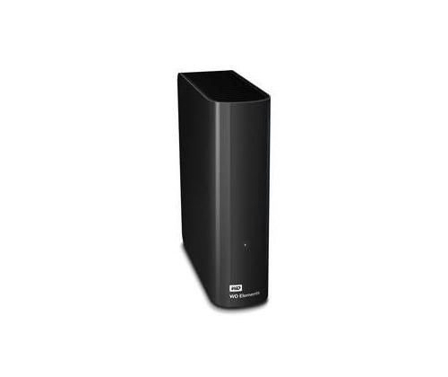 External HDD WESTERN DIGITAL Elements Desktop 10TB USB 3.0 Drives 1 Black WDBWLG0100HBK-EESN