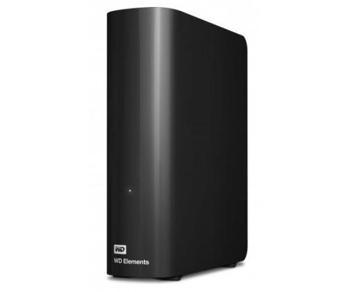 External HDD WESTERN DIGITAL Elements Desktop 14TB USB 3.0 Drives 1 Black WDBWLG0140HBK-EESN