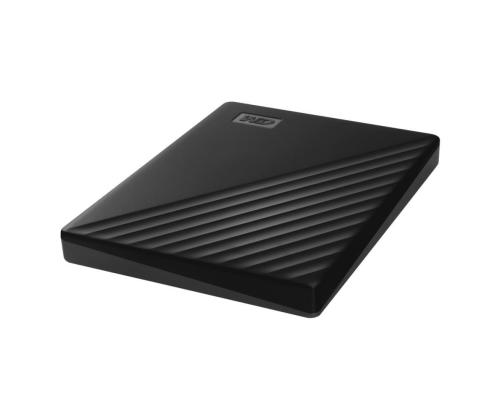 External HDD WESTERN DIGITAL My Passport 1TB USB 2.0 USB 3.0 USB 3.2 Colour Black WDBYVG0010BBK-WESN