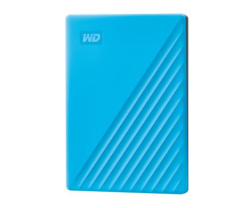 External HDD WESTERN DIGITAL My Passport 2TB USB 2.0 USB 3.0 USB 3.2 Colour Blue WDBYVG0020BBL-WESN