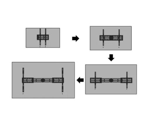 TV SET ACC WALL MOUNT/WL30S-950BL19 NEOMOUNTS