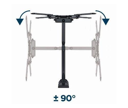 TV SET ACC WALL MOUNT 32-55"/WM-55ST-01 GEMBIRD