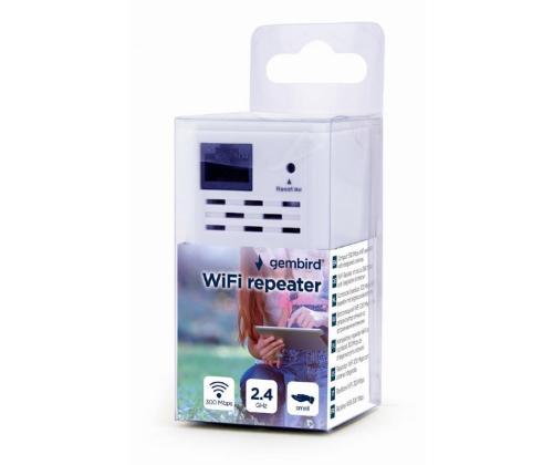 WRL REPEATER 300MBPS/WHITE WNP-RP300-03 GEMBIRD