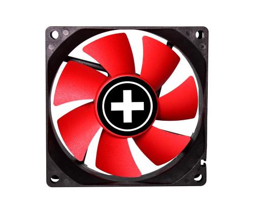 CASE FAN 80MM REDWING 3PIN+4P/12V XF037 XILENCE
