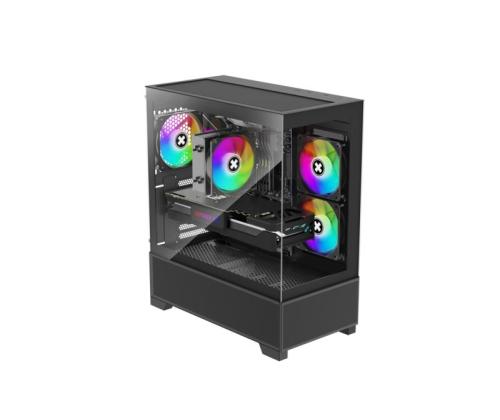 Case XILENCE XG172 MidiTower Case product features Fan control panel/Transparent panel Not...