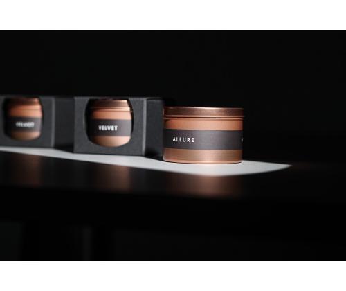 Lõhnaküünal CF Senso 30h kuldses topsis