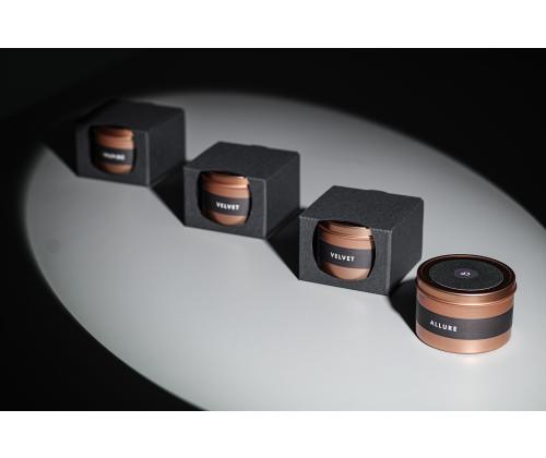 Lõhnaküünal CF Senso 30h kuldses topsis