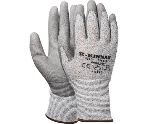 Lõikekindlad töökindad PU-kattega, tase B, suurus M8