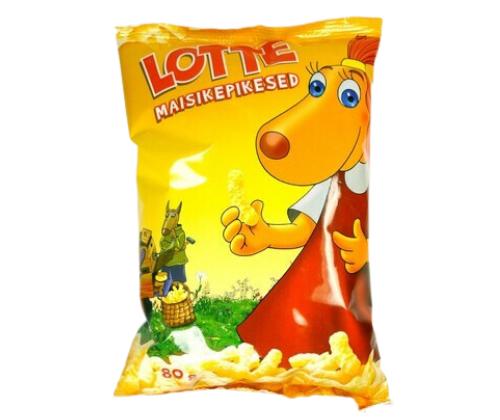 LOTTE Magusad glasuuritud maisikepikesed 130g