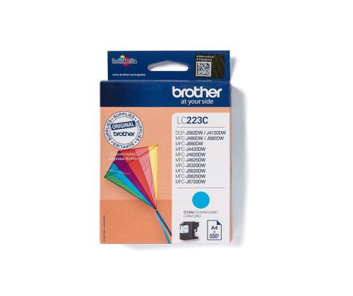 BROTHER LC223C ink cyan 550pages