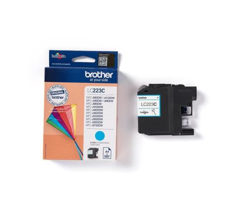 BROTHER LC223C ink cyan 550pages