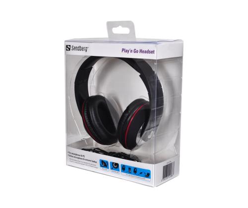 SANDBERG Play’n Go Headset Black
