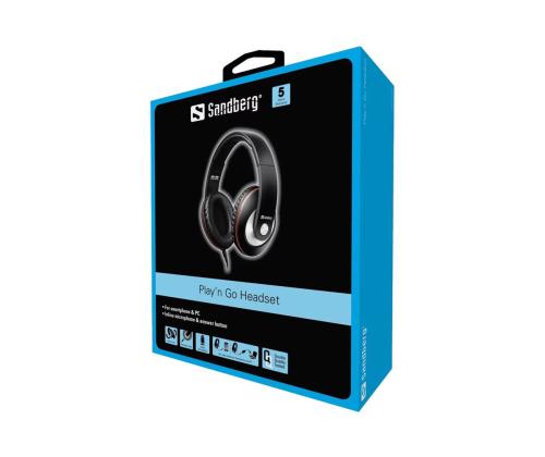 SANDBERG Play’n Go Headset Black