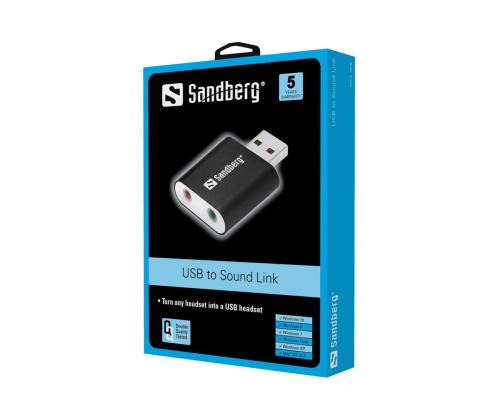 SANDBERG USB to Sound Link