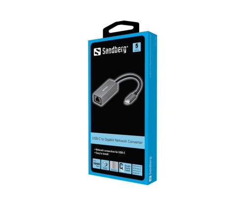 SANDBERG USB-C to Network Converter