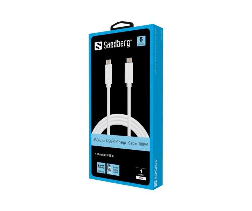 SANDBERG USB Cable USB/C-USB/C 1m