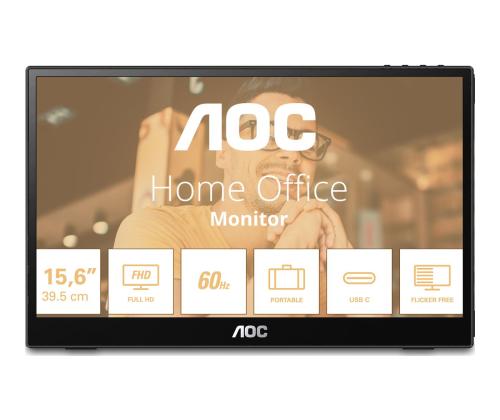 AOC 16T3EA 15.6inch IPS FHD Monitor