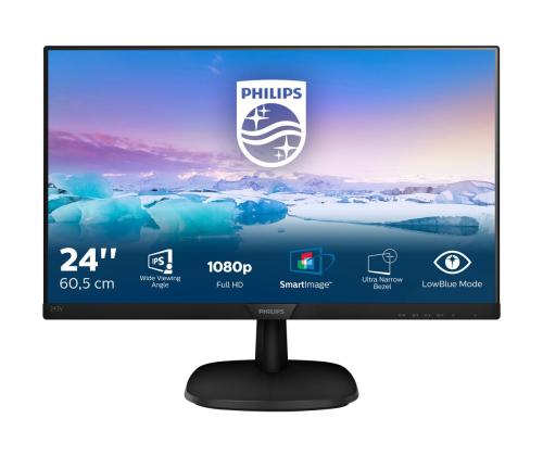 Monitor PHILIPS 243V7QJABF 23,8" SMB peab