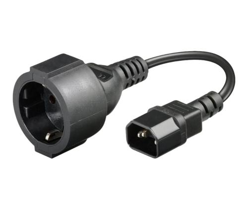 MANHATTAN Power Adapter IEC320 C14