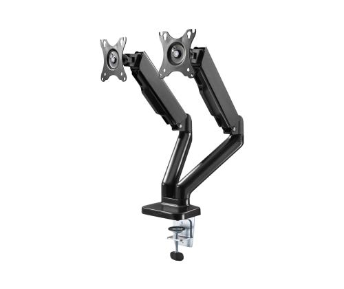 TECHLY Double Monitor Desk Stand 17-32in