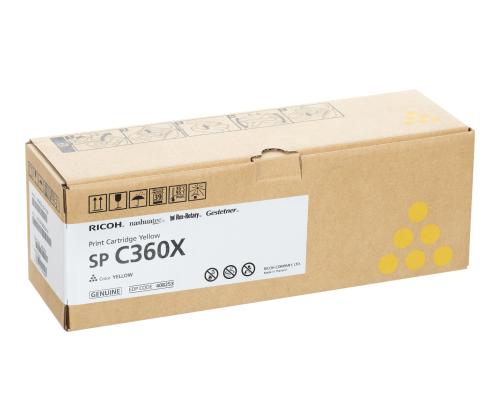 RICOH SPC361X yellow toner cartridge