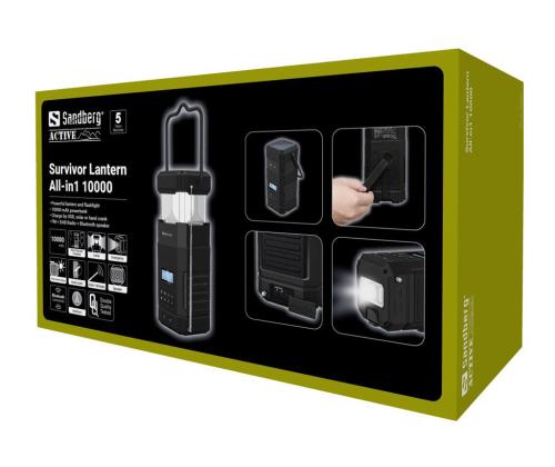 SANDBERG Survivor Lantern All-in1 10000
