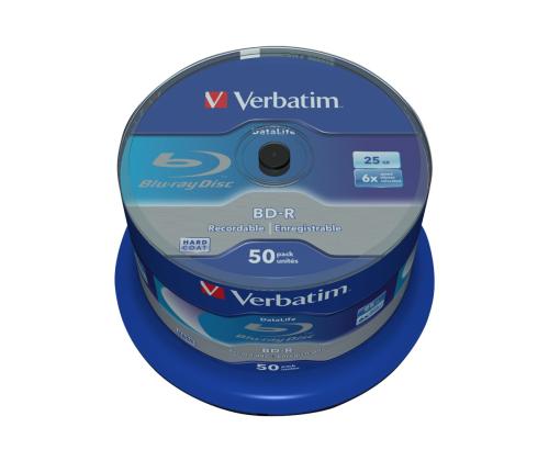 VERBATIM 43838 BluRay BD-R SL DATALIFE V