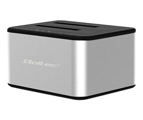 QOLTEC 50316 2x HDD/SSD docking station