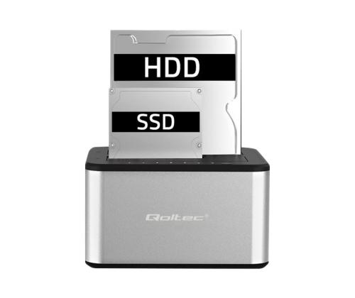 QOLTEC 50316 2x HDD/SSD docking station