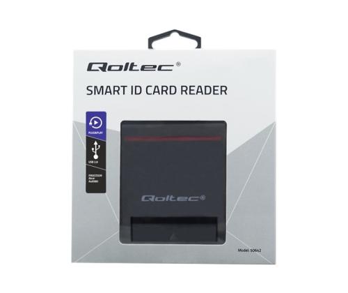 QOLTEC Smart chip ID card scanner USB