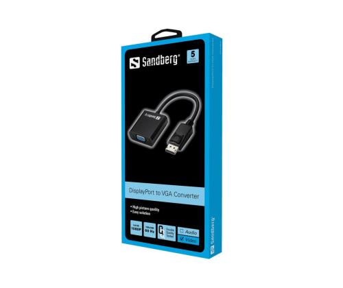 SANDBERG Adapter DisplayPort>VGA