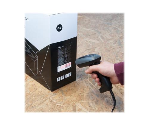 QOLTEC Wired QR BARCODE Scanner USB