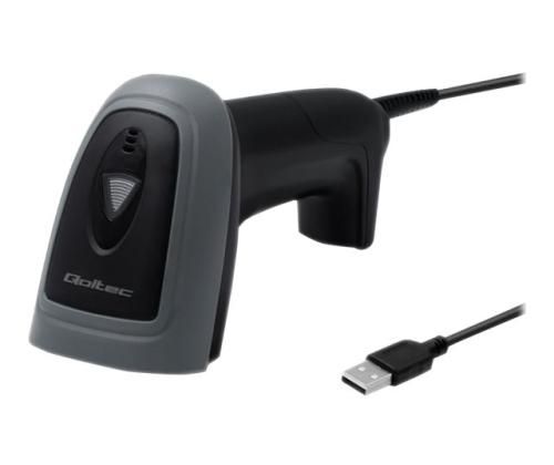 QOLTEC Wired QR BARCODE Scanner USB