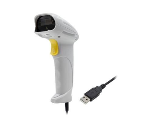 QOLTEC 50877 Laser scanner 1D USB White