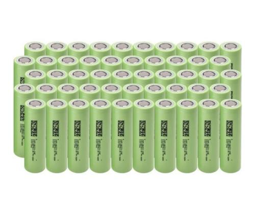 GREEN CELL 50x Battery cells 3.7V 2900mA