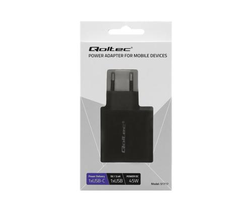 QOLTEC 51717 Charger 42W 5-20V 2.25-3A